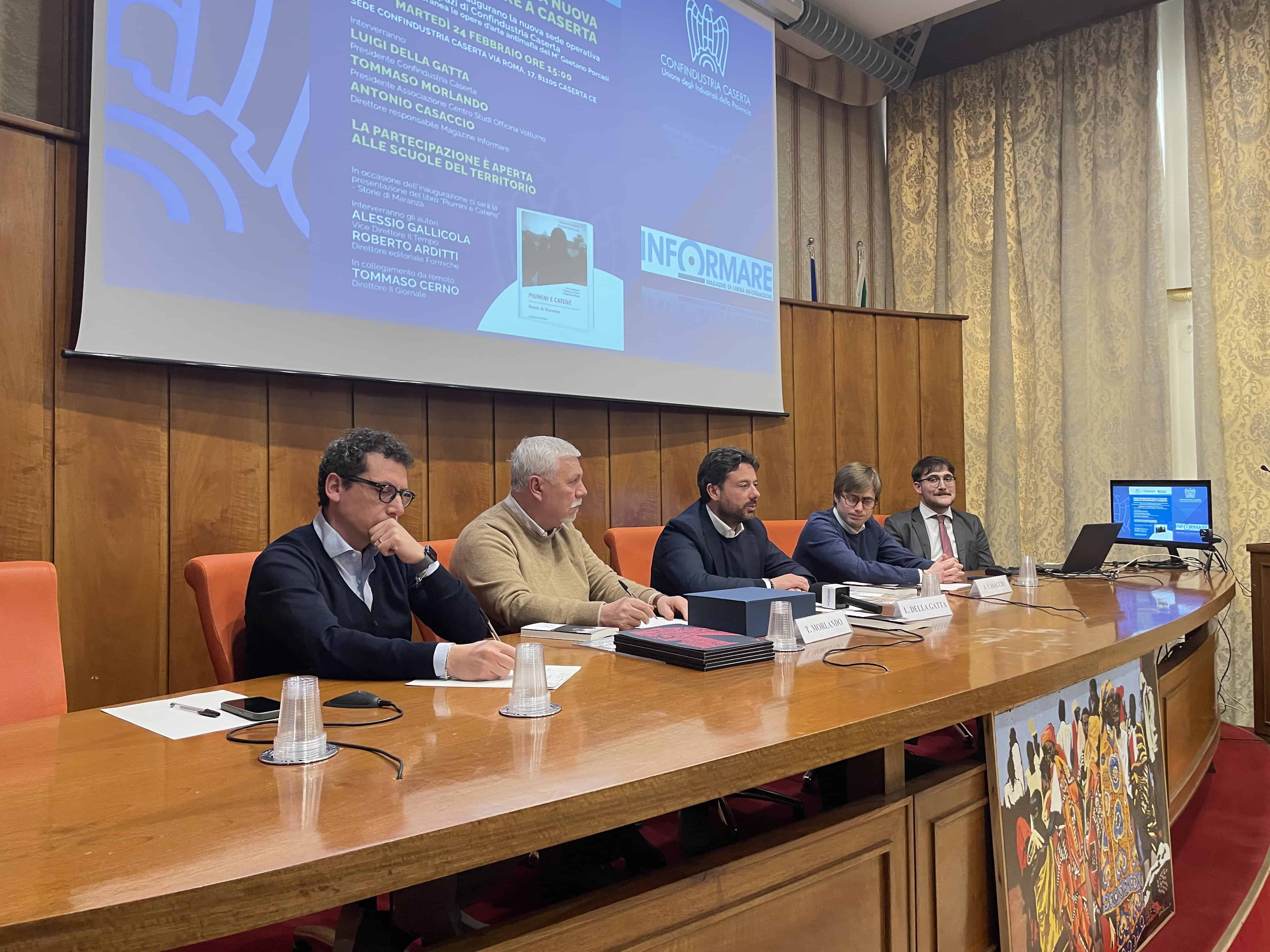 Inaugurata la nuova sede di Informare a Caserta