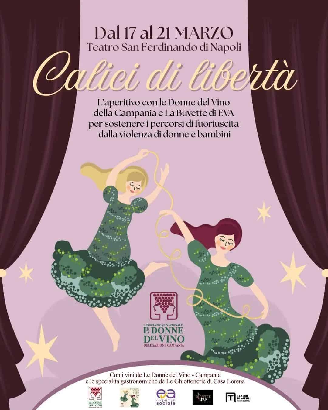 Calici di libertà a Napoli: vino, teatro e impegno sociale al Teatro San Ferdinando