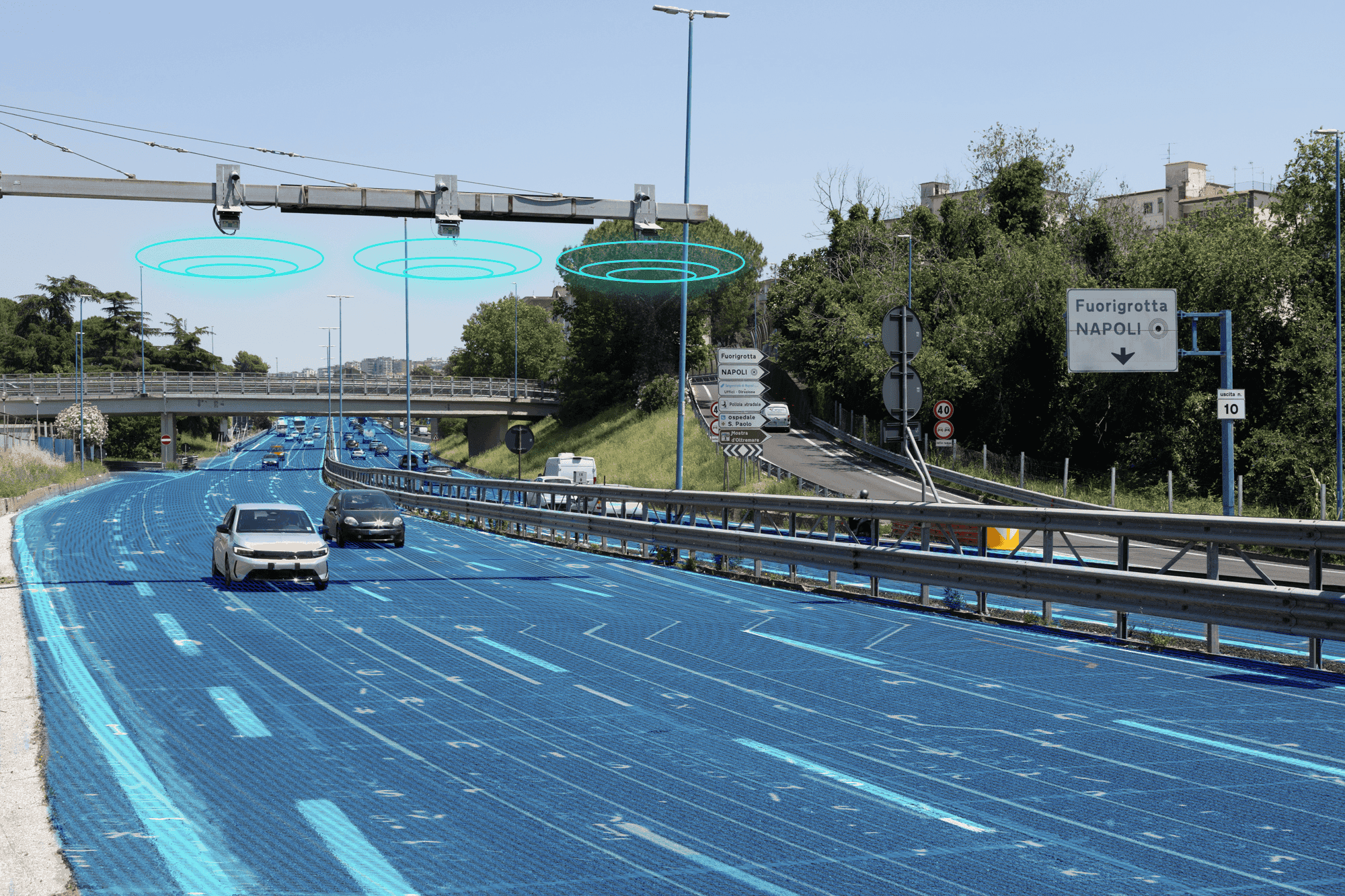 La tangenziale di Napoli certificata Smart Road dal MIT