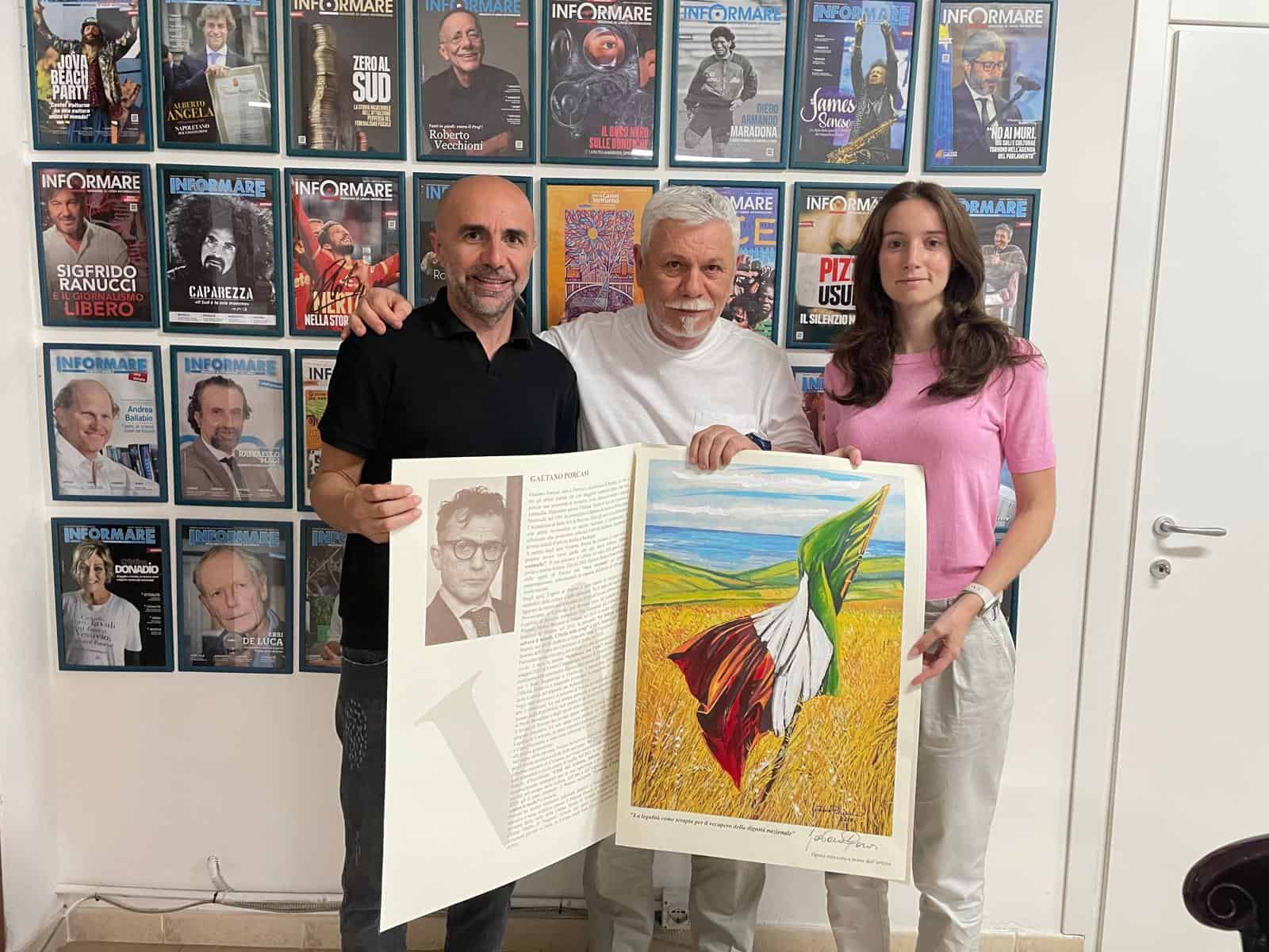 Informare saluta il Capitano della Guardia di Finanza di Mondragone Lo Russo