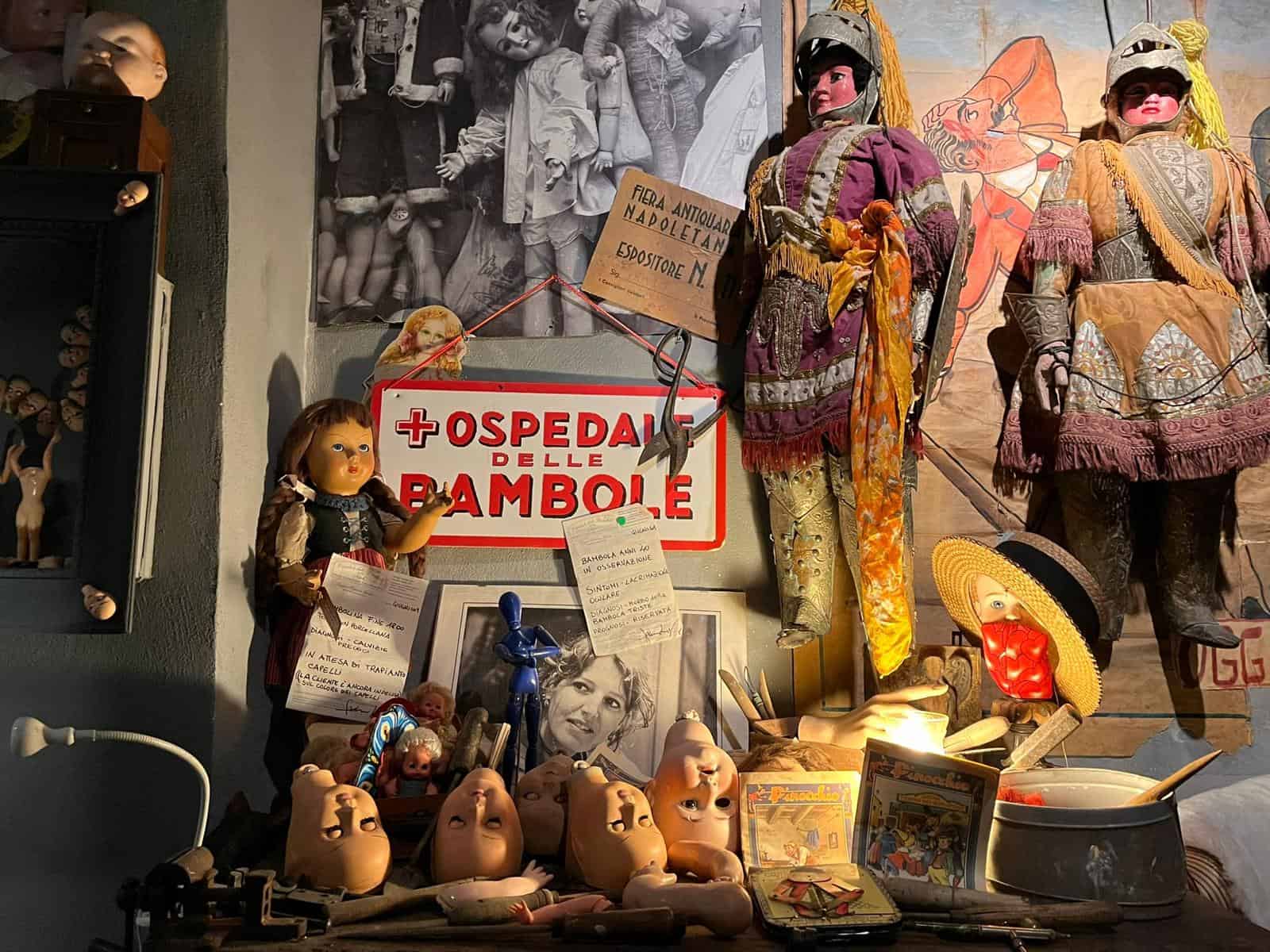 La bottega dei ricordi: la storia dell'Ospedale delle Bambole di Napoli