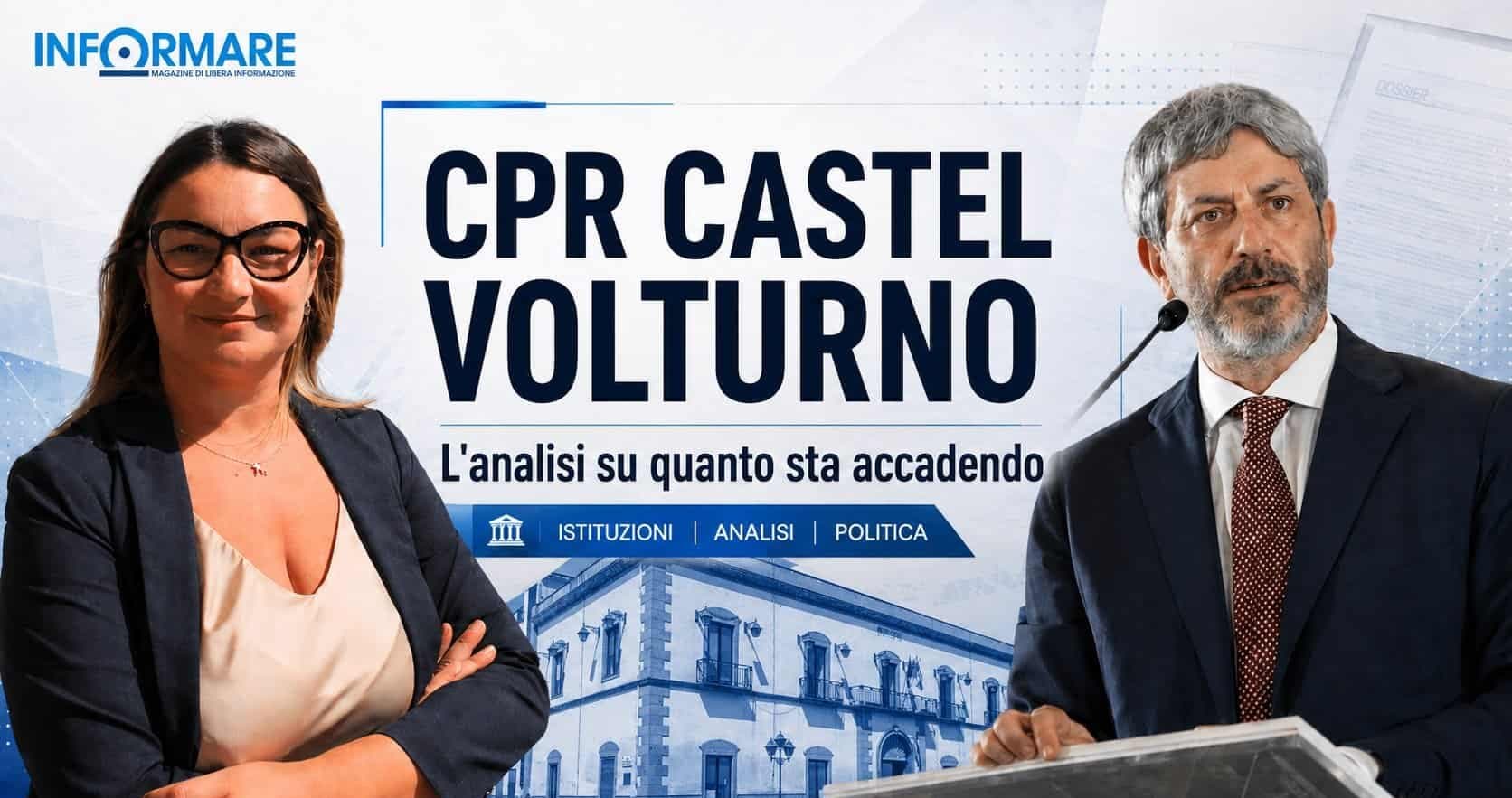 Cpr Castel Volturno, analisi del "no formale" in regione e la posizione della Parente (FI)
