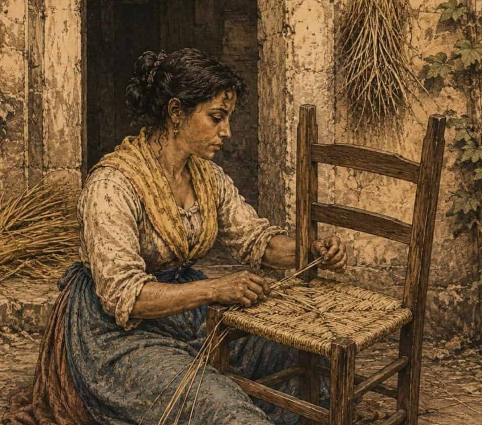 I mestieri della Napoli Antica: A ’Mpagliasegge